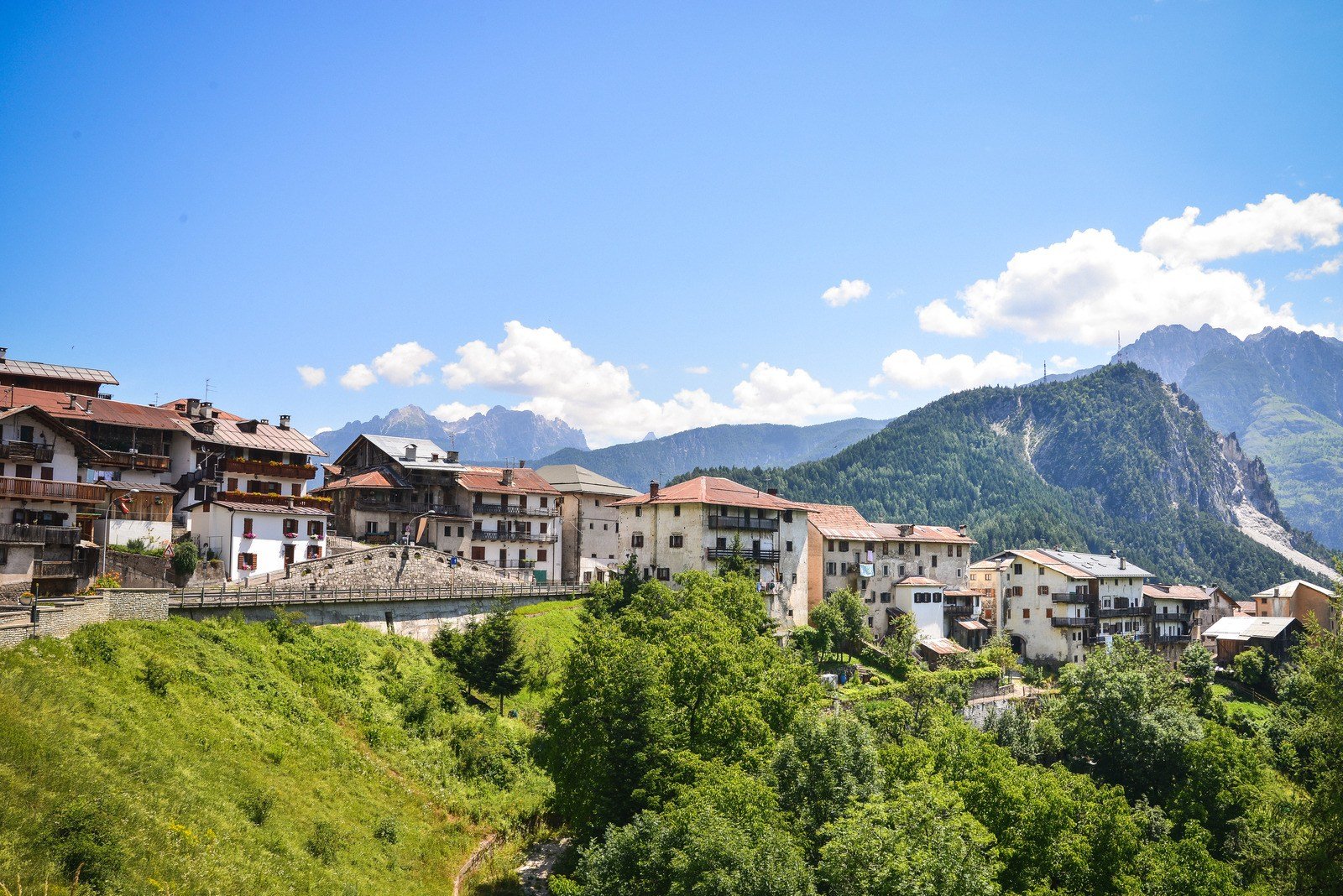 Vue sur la Commune di Valle di Cadore Vue sur la Commune di Valle di Cadore