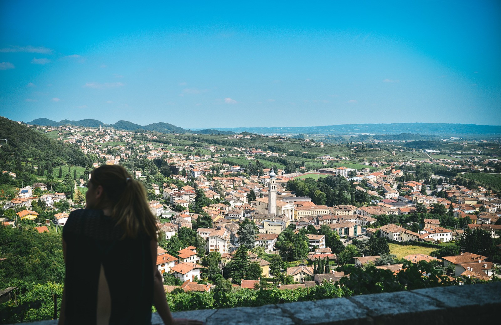 Panoramique depuis Chiesa di San Floriano Panoramique depuis Chiesa di San Floriano