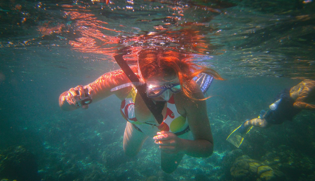 Manuelle snorkeling