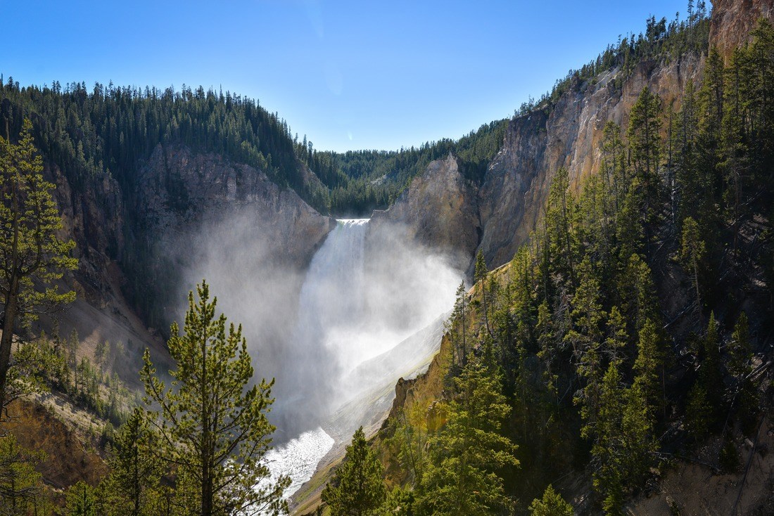 Upper Falls de Yellowstone