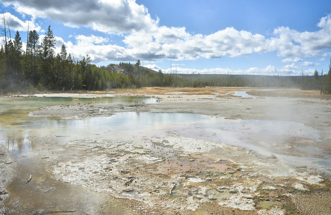 Fumerolles, Norris Geyser Basin