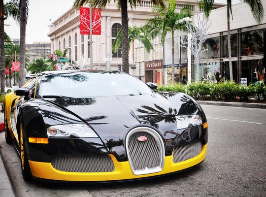 Bugatti veyron, Los Angeles