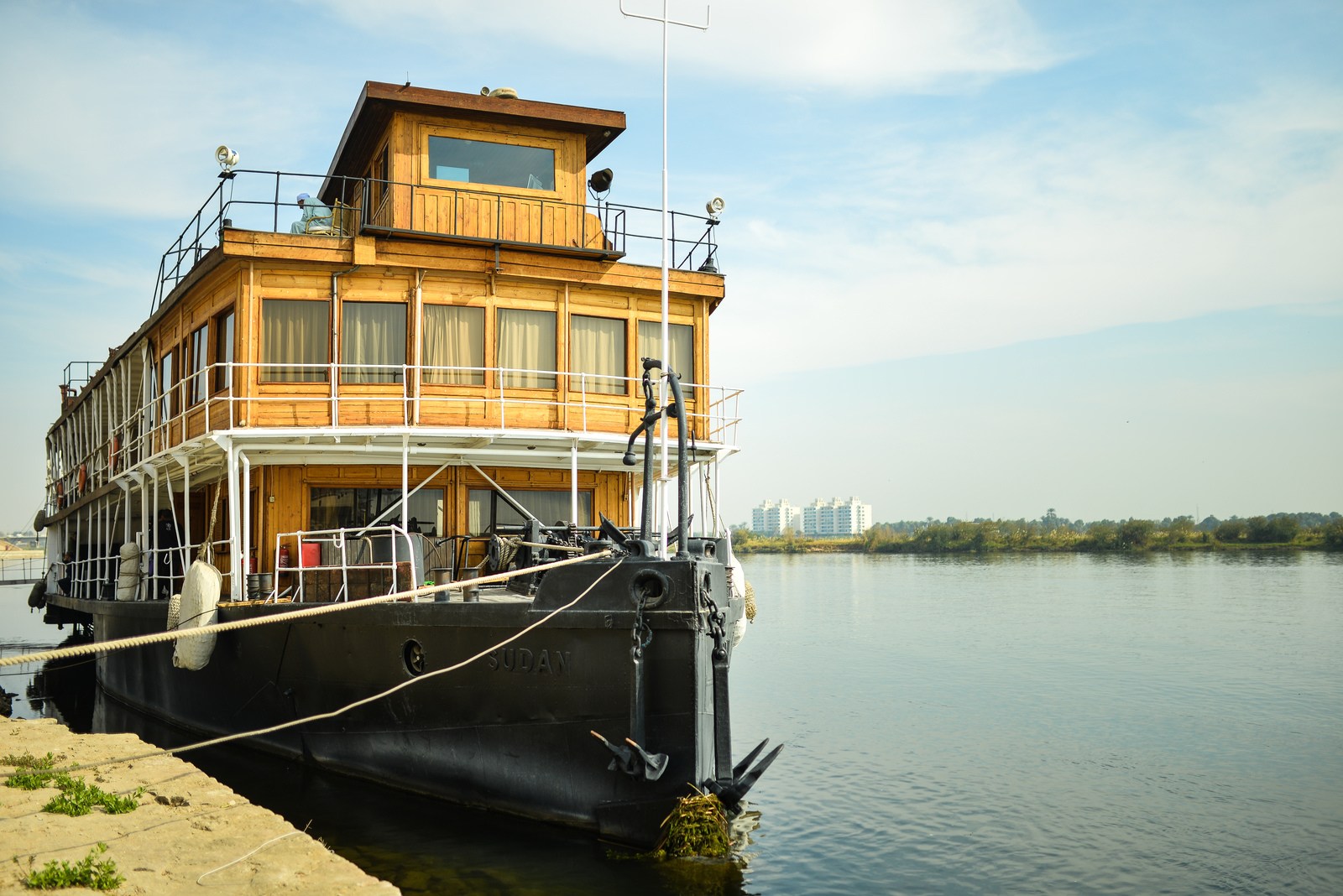 Le Steam Ship Sudan, bateau et croisière sur le Nil