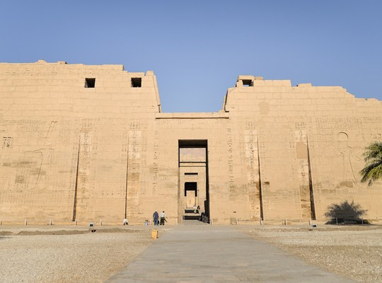 Entrée du temple de Ramses III