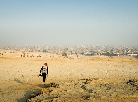 Au loin Le Caire