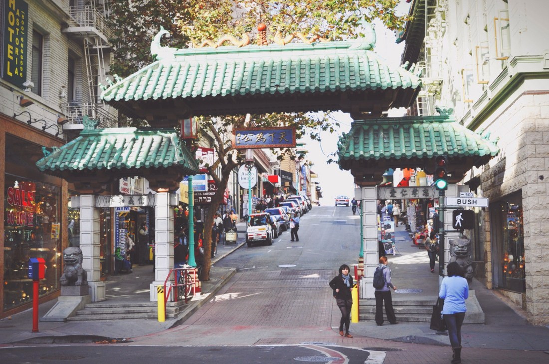 Porte d'entrée du Chinatown de San Francisco