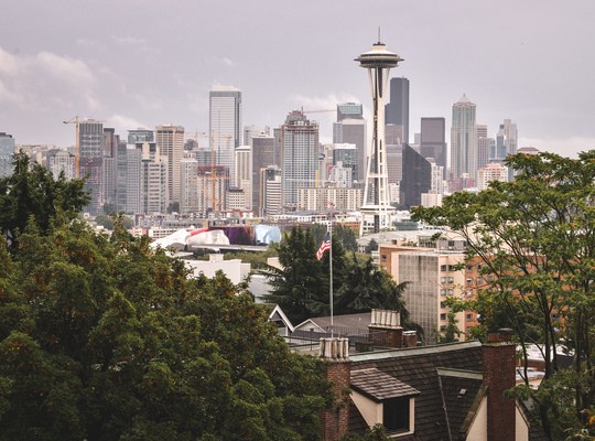 Space Needle depuis North Queen Anne