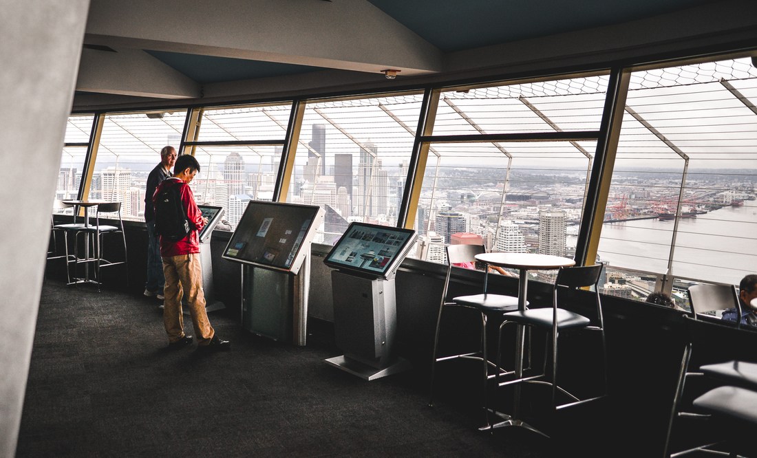 A l'intérieur de Space Needle