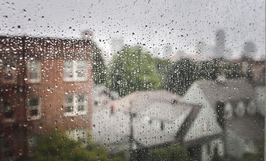 Jour de pluie, classique à Seattle