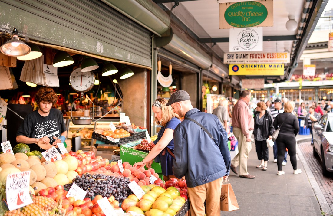 Les marchés de Pike Market