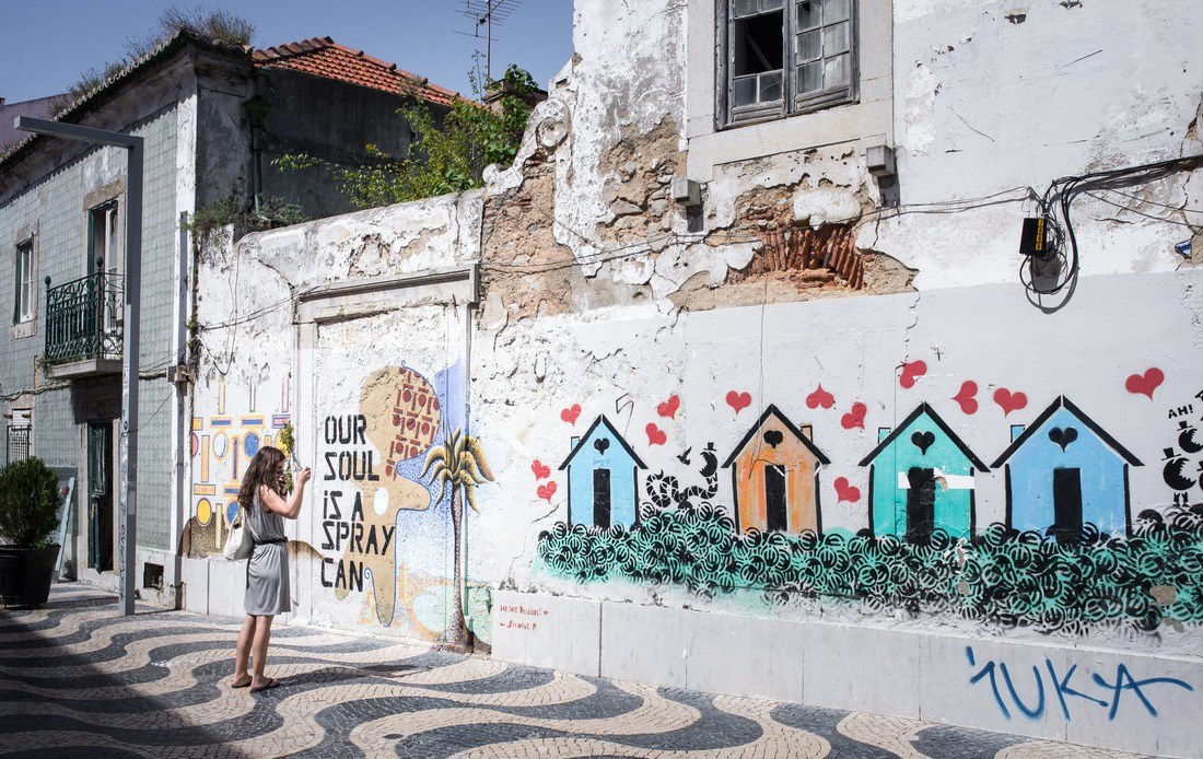 Street art de Cascais