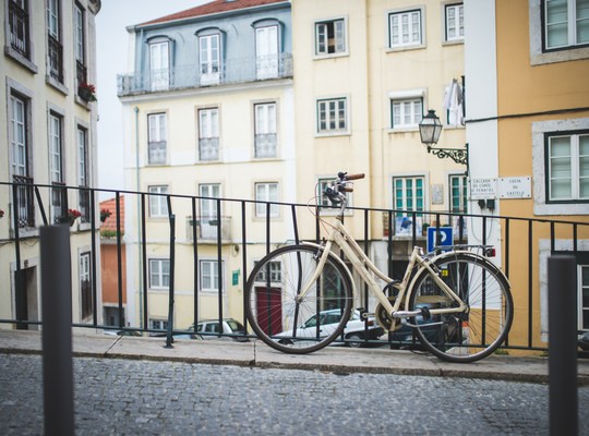 A vélo dans Lisbonne