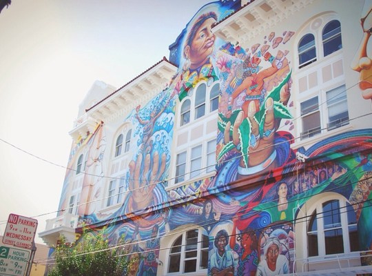 Fresque murale à San Francisco
