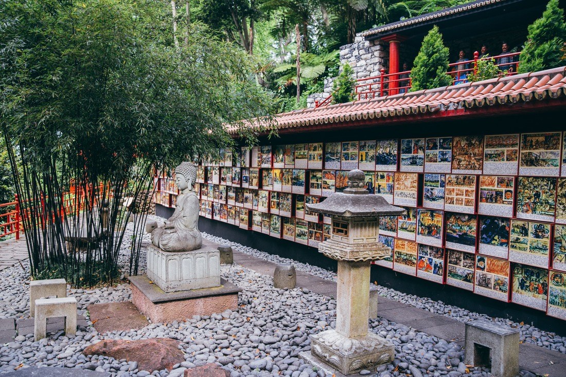 Partie asiatique du Jardin 