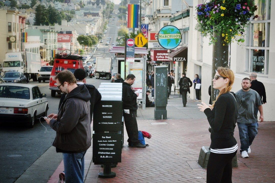 Rue principale du quartier de Castro, San Francisco