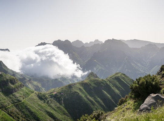 Panorama depuis le plateau de Madère