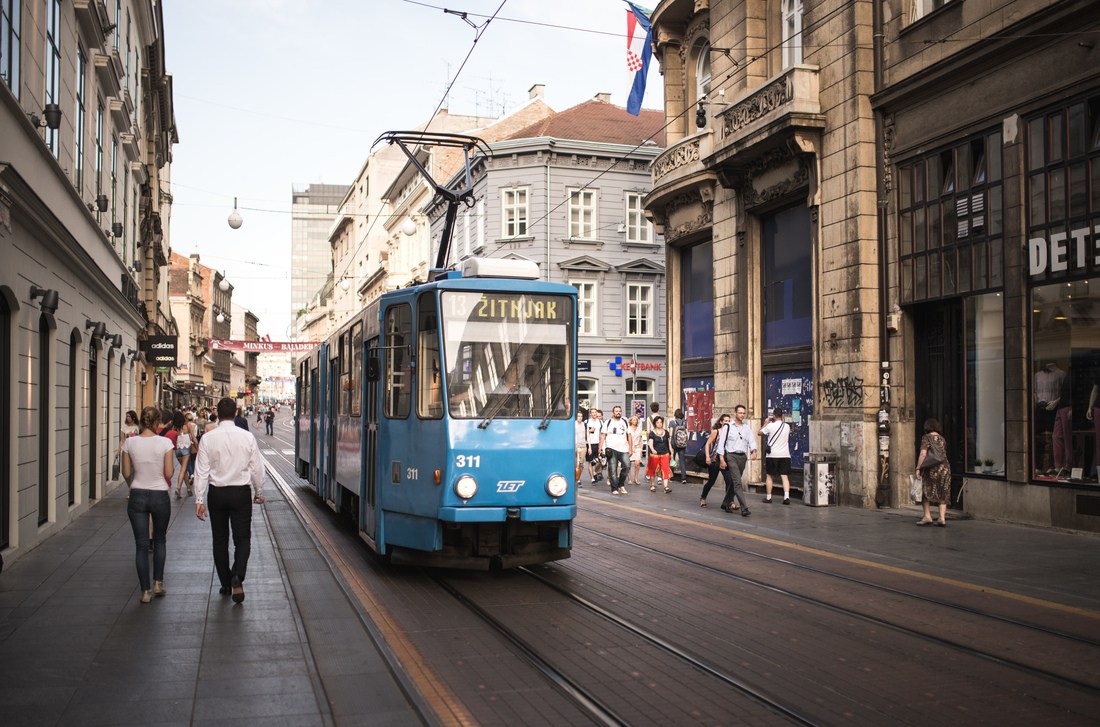 Le tramway de Zagreb