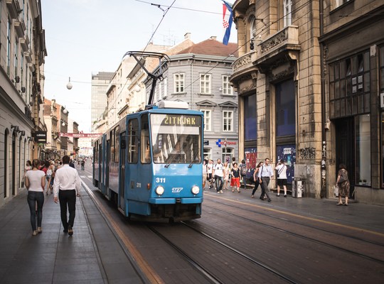 Le tramway de Zagreb