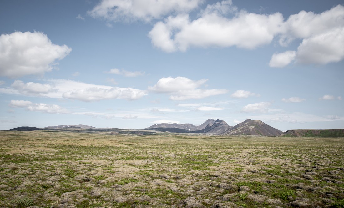 Paysage entre Þingvellir et Geysir