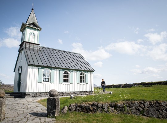 Jolie église de Þingvellir