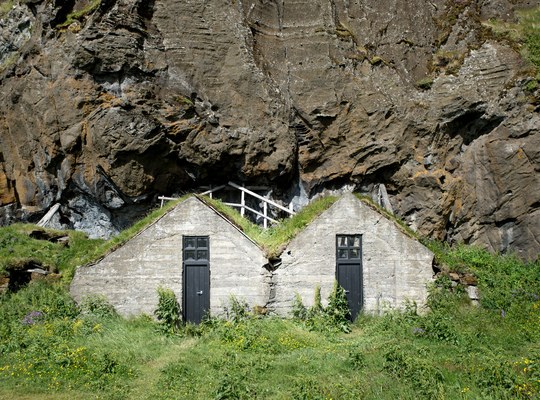 Petite maison typique d'Islande