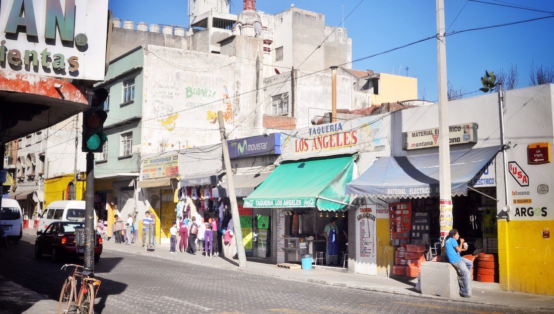 Rue de Puebla, Mexique