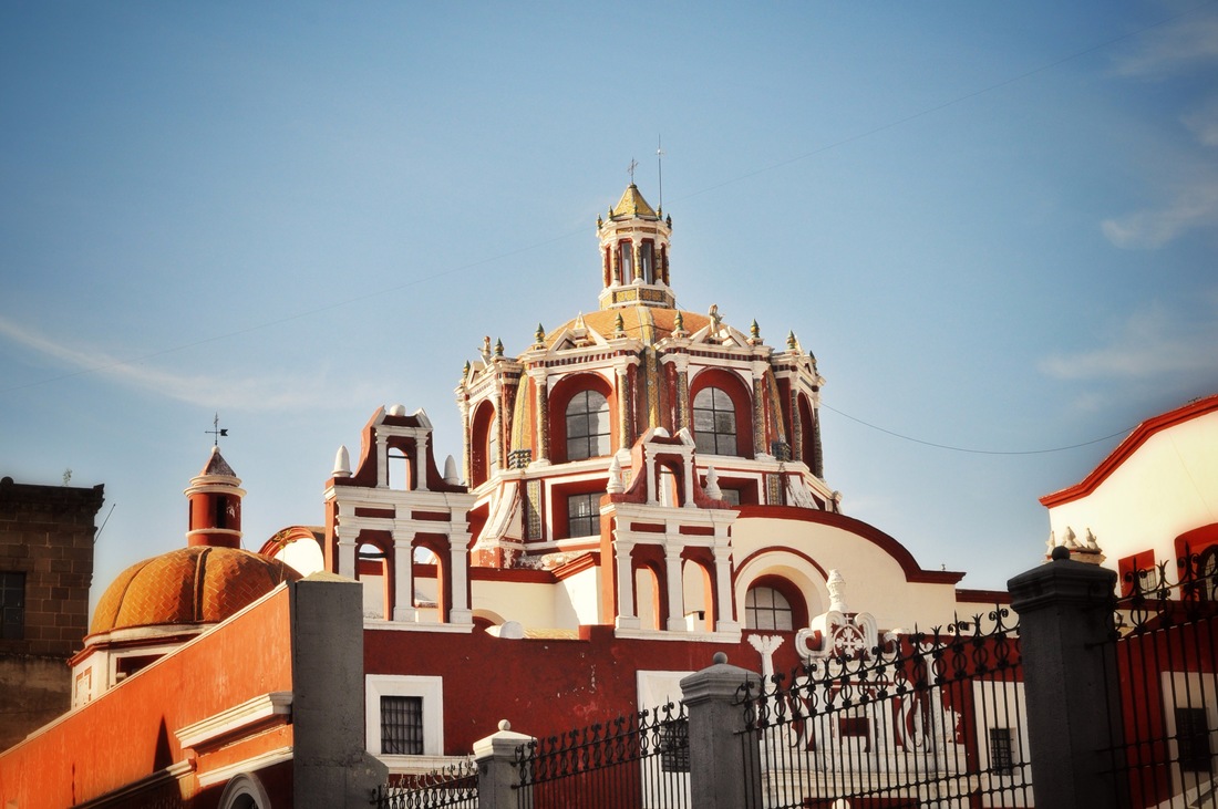 Eglise Santo Domingo à Puebla