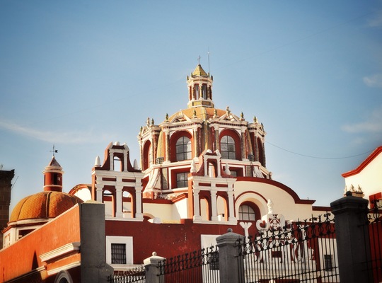 Eglise Santo Domingo à Puebla