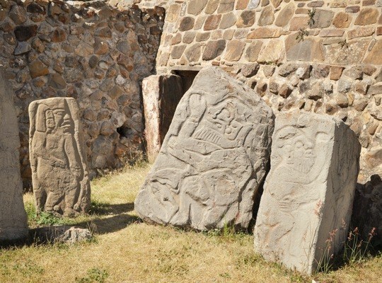 Pierres de Monte Alban, Oaxaca