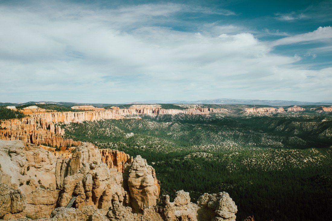 Vue depuis Rainbow Point 