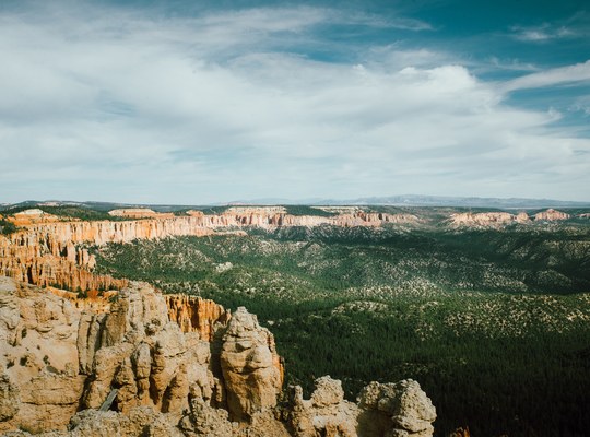 Vue depuis Rainbow Point 