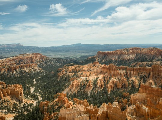 Vue depuis Inspiration point 