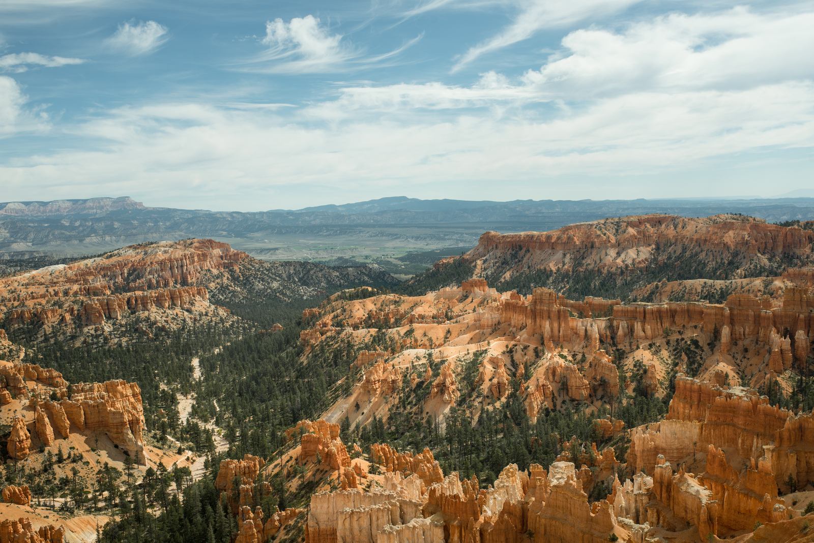 Vue depuis Inspiration point 