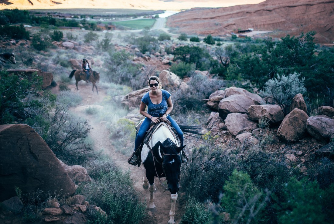 Découvrir les environs de Moab à cheval 