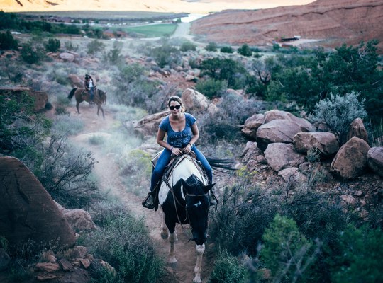 Découvrir les environs de Moab à cheval 