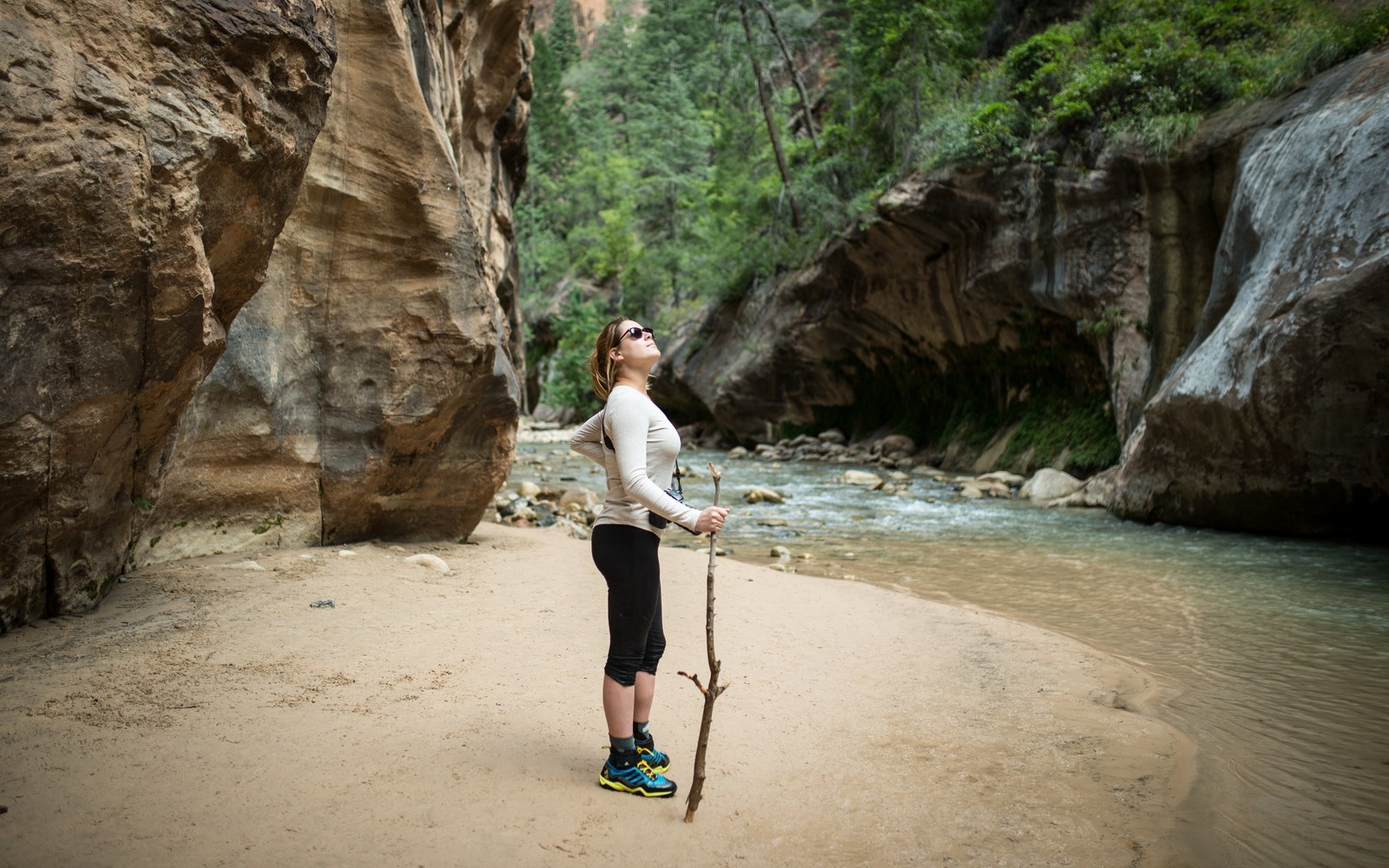 Virgin River, Narrows, Utah Virgin River, Narrows, Utah