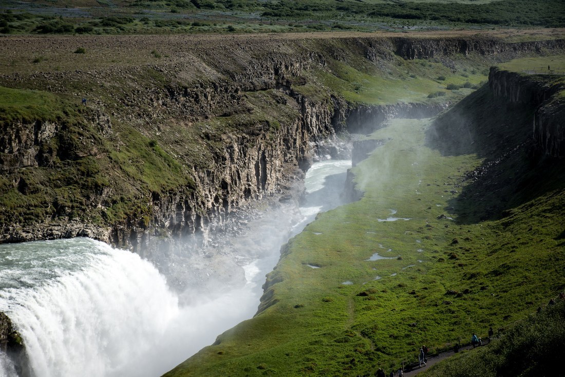 Chute d'eau en Islande 