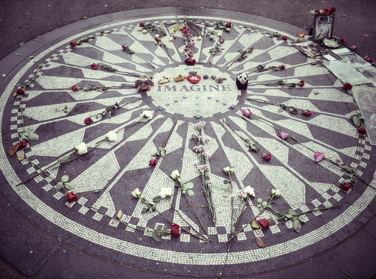 Imagine de John Lennon dans Central Park