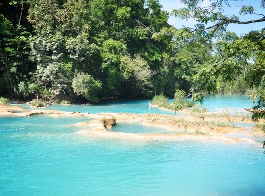 Agua azul, Chiapas