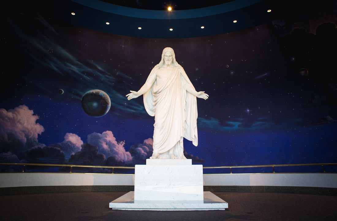 Jesus Christ, à l'intérieur de Temple Square