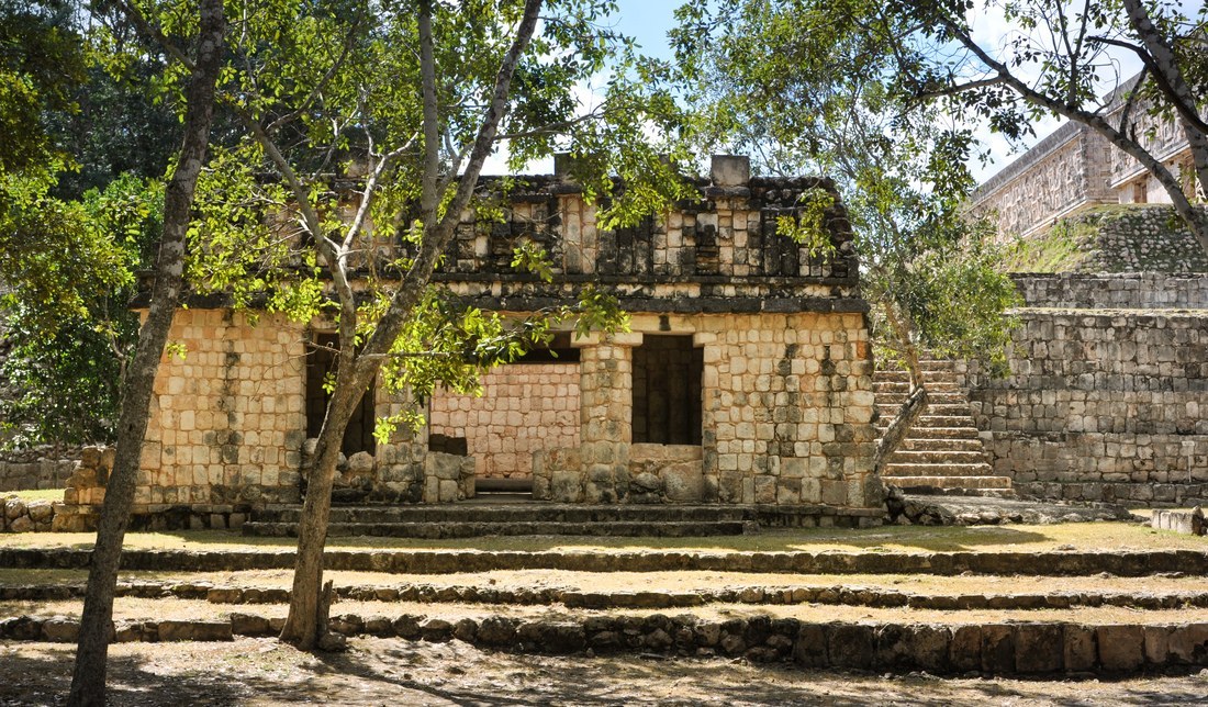 Ruines de la cité d'Uxmal, Yucatan