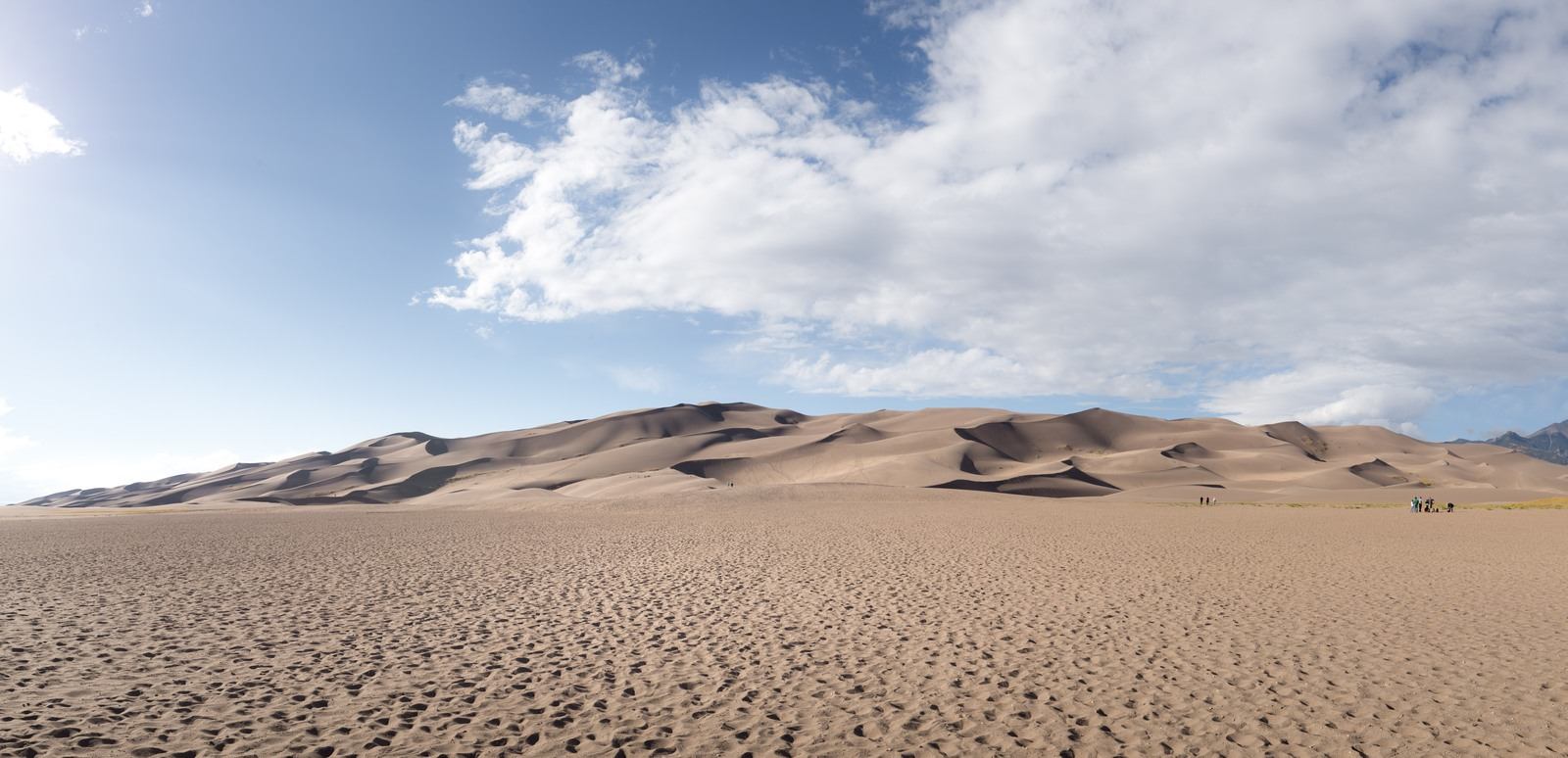 Desert de sable, Colorado, Great Sand Dunes aux EtatsUnis