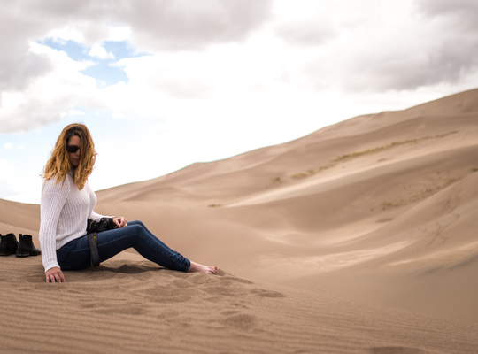 Desert de sable au Colorado