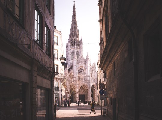 L'église Saint Maclou, dans le vieux Rouen