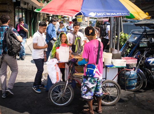 Dans les rues de Manille