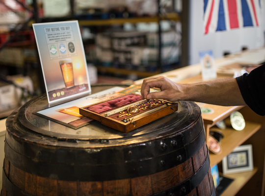 Visite de la fabrique de bière à Jersey