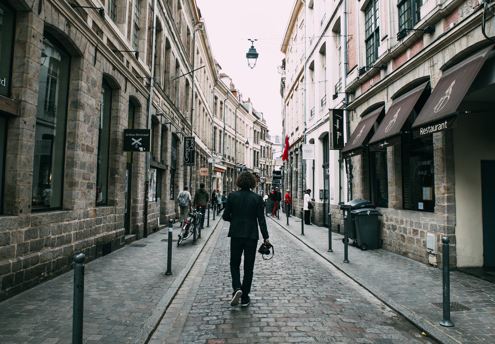 Seb dans les rues de Lille 