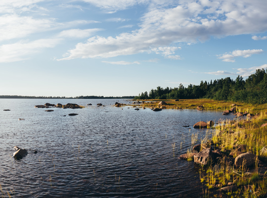 Les superbes paysages de mer de Finlande