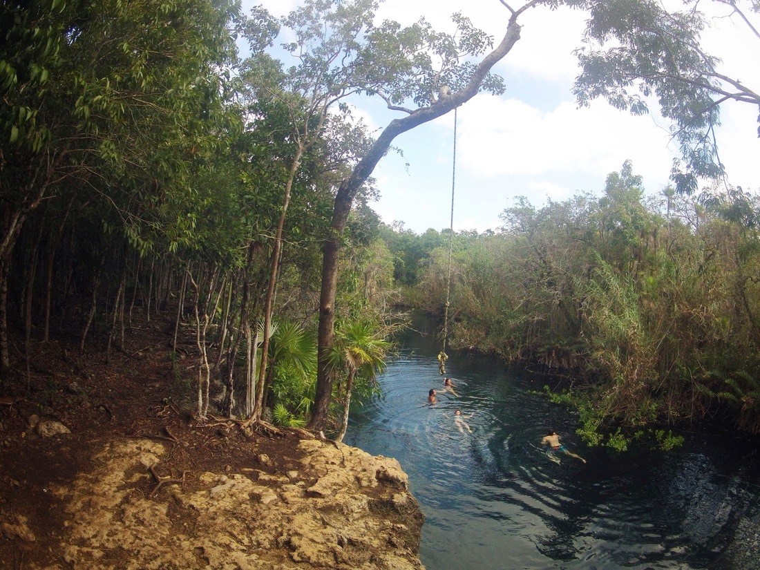 Cenote escondido, Tulum