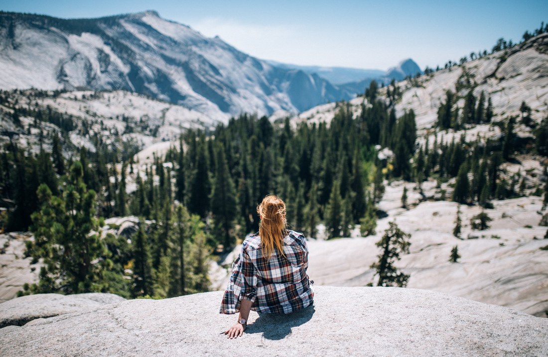 Devant la beauté de Yosemite 